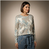 Mujer sweater bremer estampado flores  - OG