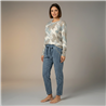 Mujer sweater bremer estampado flores  - OG