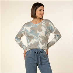Mujer sweater bremer estampado flores  - OG