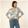 Mujer sweater bremer estampado flores  - OG