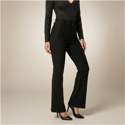 Mujer pantalon bengalina sastrero elastizado oxford brillo - OG