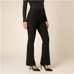 Mujer pantalon bengalina sastrero elastizado oxford brillo - OG