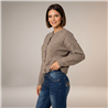 Mujer cardigan lana frente botones - PI