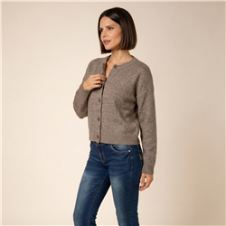 Mujer cardigan lana frente botones - PI