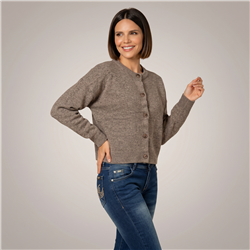 Mujer cardigan lana frente botones - PI
