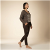 Mujer sweater hilo frente laminado linea italiana - IB
