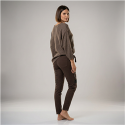 Mujer sweater hilo frente laminado linea italiana - IB