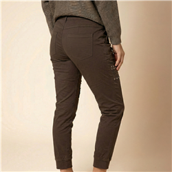 Mujer babucha bengalina parches lentejuelas tachas linea italiana - IB