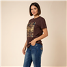 Mujer remera algodon estampa print positive linea italiana - IB