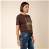 Mujer remera algodon estampa print positive linea italiana - IB