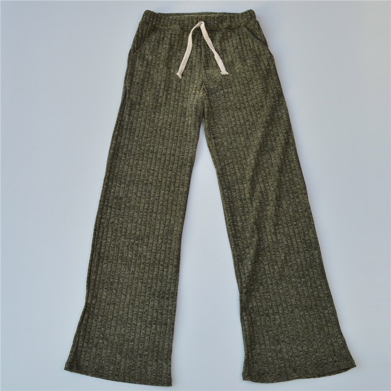 Mujer pantalon palazzo lanilla detalle cordon Mujer pantalon palazzo lanilla detalle cordon