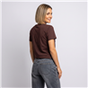 Mujer remera algodon estampa tigre estrass linea italiana - IB