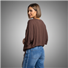 Mujer remera modal amplia ajustable makes linea italiana - IB