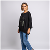 Mujer remera modal amplia ajustable makes linea italiana - IB