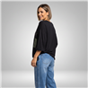 Mujer remera modal amplia ajustable makes linea italiana - IB