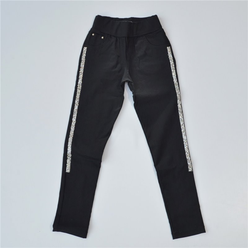 Nena calza bengalina elastizada brillo al costado