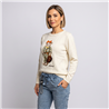 Mujer sweater tejido bordado oso TUBEAR - PA