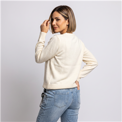 Mujer sweater tejido bordado oso TUBEAR - PA