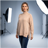 Mujer sweater bremer amplio flecos laterales - EL