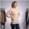 Mujer sweater bremer amplio flecos laterales - EL