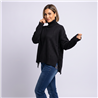 Mujer sweater bremer amplio flecos laterales - EL