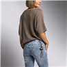 Mujer sweater hilo rustico aguila rock roll linea italiana - IB