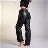 Mujer pantalon engomado recto faja tachas - EM