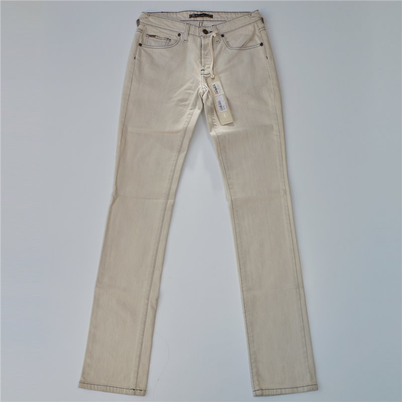 Hombre Pantalon jean rigido claro