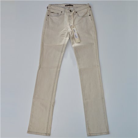 Hombre Pantalon jean rigido claro