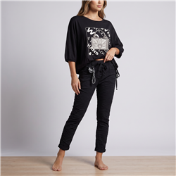 Mujer babucha bengalina liso llavero linea italiana - IB
