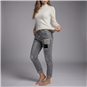 Mujer babucha bengalina parche brillos lentejuelas linea italiana - IB