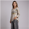 Mujer remera algodon mangas largas lisbon linea italiana - IB