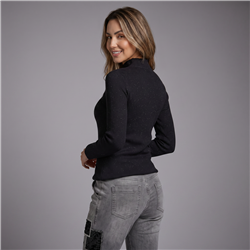 Mujer media polera bremer dije brillo DO - OG