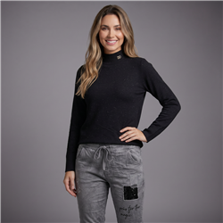 Mujer media polera bremer dije brillo DO - OG