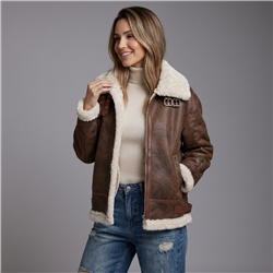 Mujer campera gamulan corderito - PA