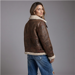 Mujer campera gamulan corderito - PA