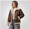 Mujer campera gamulan corderito - PA