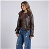 Mujer campera gamulan cinto - TOP