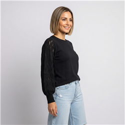 Mujer sweater bremer mangas tull - OG