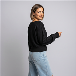 Mujer sweater bremer cuello bote - OG