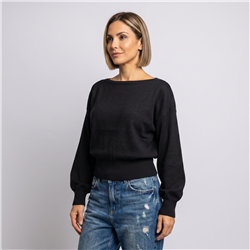 Mujer sweater bremer cuello bote - OG