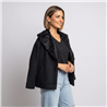 Mujer saco bremer cuello piel botones - OG