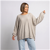Mujer sweater bremer amplio estrass linea italiana - IB