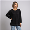 Mujer sweater bremer amplio estrass linea italiana - IB