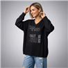 Mujer sweater bremer amplio brillo MAKES linea italiana - IB
