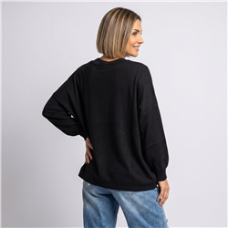 Mujer sweater bremer amplio brillo MAKES linea italiana - IB