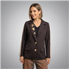 Mujer blazer sire prendedores en solapa linea italiana - IB