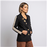Mujer blazer sire prendedores en solapa linea italiana - IB