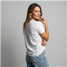 Mujer remera algodon estampa corazones combinados linea italiana - IB