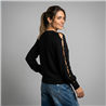 Mujer sweater bremer amplio mangas botones dorados - FRA